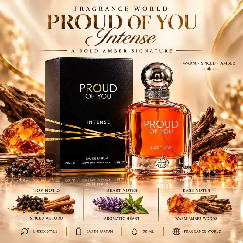 عطر ادکلن مردانه فرگرنس ورد پرود آف یو اینتنس حجم 100 میل